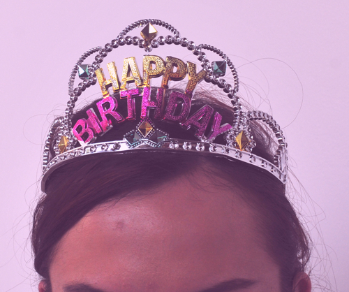 Happy Birthday Geburtstagskrone zur Geburtstagsfeier