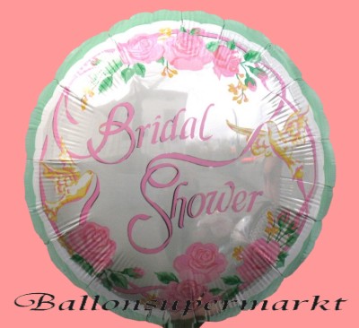 Hochzeitsballon, Luftballon aus Folie zur Hochzeit, Bridal Shower