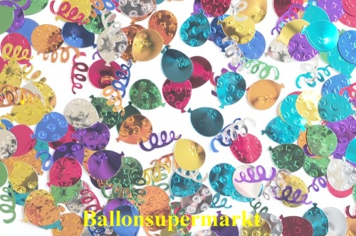 Konfetti, Tischdekoration, Streudekoration, Tischkonfetti Balloons