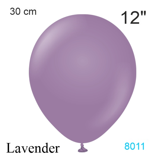 lavender luftballon 30 cm, vintage-farbe