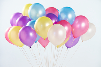luftballons 25 cm metallic premium