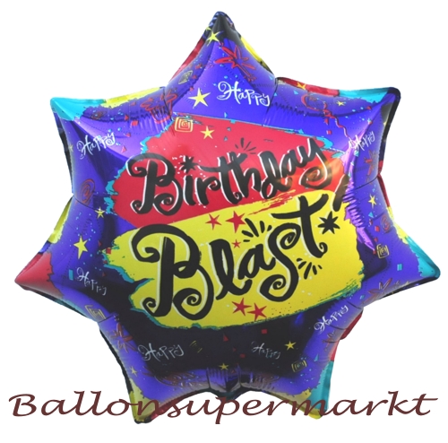 Luftballon zum Geburtstag, Happy Birthday Blast