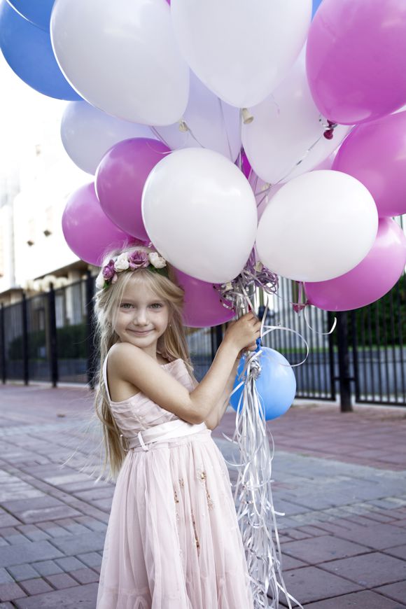 Luftballons begeistern Kinderherzen