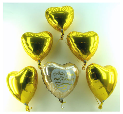 Luftballons Hochzeit: Bouquet 2