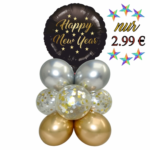 luftballons-silvester-ballondekoration-happy-new-year-silber-gold-konfetti