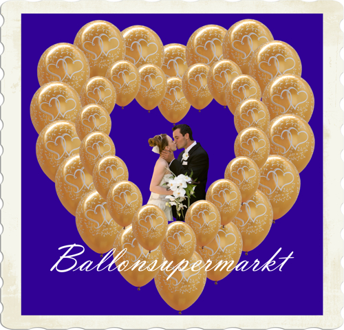 RESTPOSTEN 1.000 Herzluftballon PINK Ø30cm Luftballon Dekoration Hochzeit 