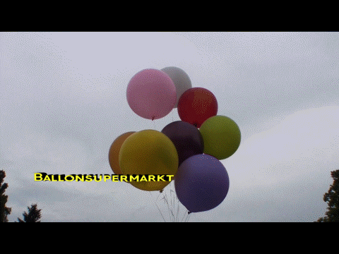 Luftballons Naturkautschuklatex, 48-51 cm, Riesig