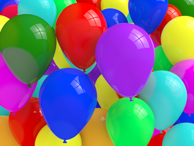 luftballons oval rund