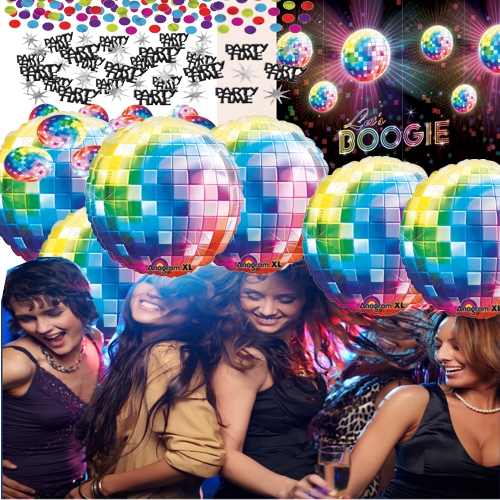 Partydekoration Mottoparty 70er, Disco Party, Disco-Fever