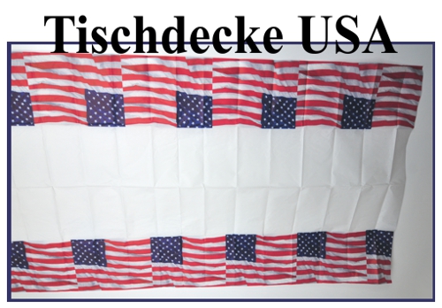 Partytischdecke USA Flagge