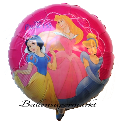 Princess Luftballon, Rundballon mit Ballongas Helium