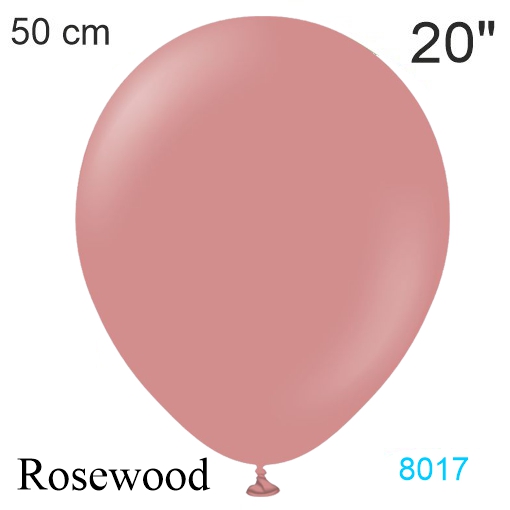 rosewood luftballon 50 cm, vintage-farbe