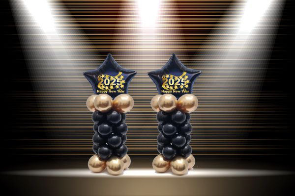 silvester-dekoration-luftballons-schwarz-gold-2025-happy-new-year
