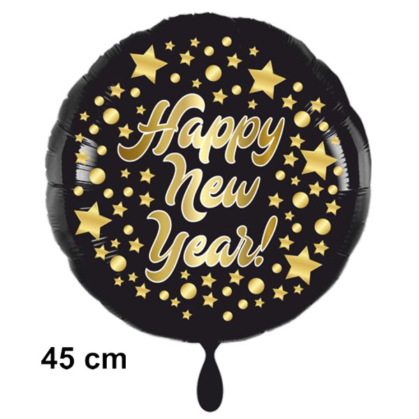 silvester-luftballon-aus-folie-happy-new-year-schwarz-gold-45cm-mit-helium