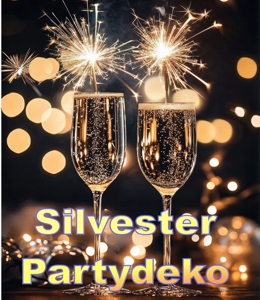 Silvester Partydeko