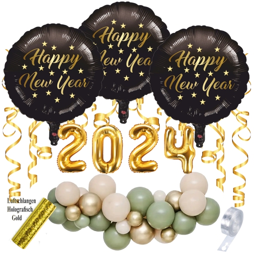 silvesterdeko-set-happy-new-year-luftschlangen-gold-zahlenballons-gold-2024-ballongirlande-vintage