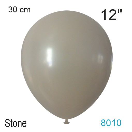 stone luftballon 30 cm, vintage-farbe