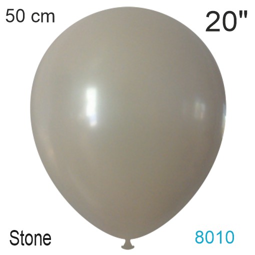 stone luftballon 50 cm, vintage-farbe