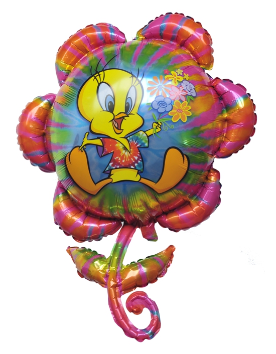 Tweety Blume, großer Luftballon aus Folie