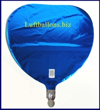 Unaufgeblasener Luftballon aus Folie