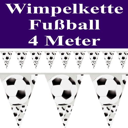 Wimpelkette, Wimpelgirlande Fußball