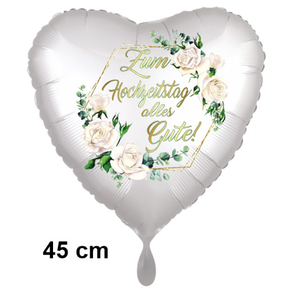 zum-hochzeitstag-alles-gute-white-roses-herzluftballon-satin-weiss-45cm-mit-helium