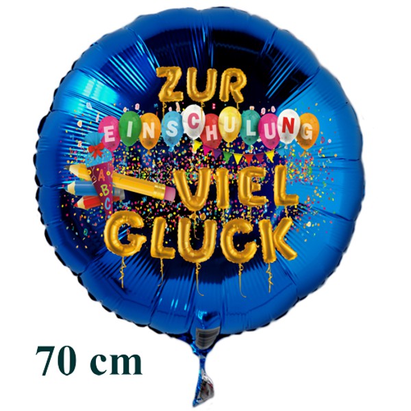 zur-einschulung-viel-glueck-luftballon-blau-70-cm