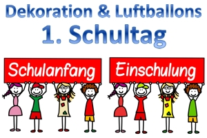 Luftballons Schulanfang