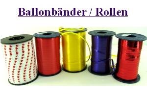 Ballonband auf Rollen