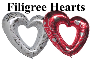 Filigree-Hearts im Trend zur Hochzeitsdeko