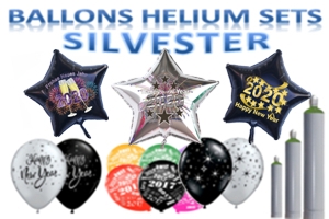 Ballons Helium Sets Silvester