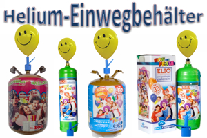 Helium Einwegbehälter