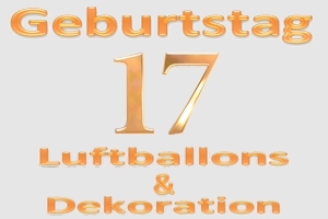 17. Geburtstag