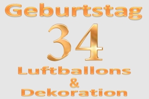 34. Geburtstag