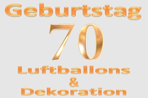 70. Geburtstag