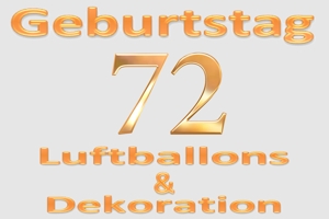 72. Geburtstag