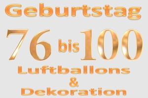 Geburtstage 76 - 100