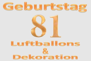 81. Geburtstag