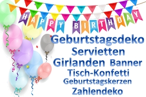 Geburtstag Katalog