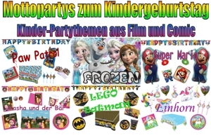 Partydekoration Kindergeburtstag