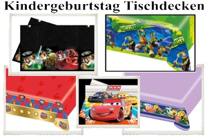 Kindergeburtstag Party-Tischdecken