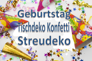 Konfetti Geburtstag