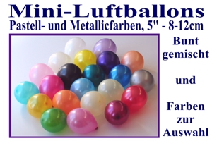 Luftballons 8-12 cm