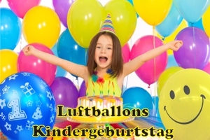 Luftballons aus Latex zum Kindergeburtstag