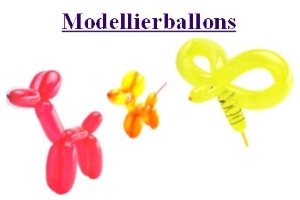 Modellierballons, Luftballons zum Modellieren von Tierfiguren