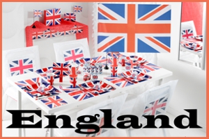 Partydekoration England