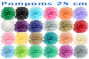 Pompoms 25 cm