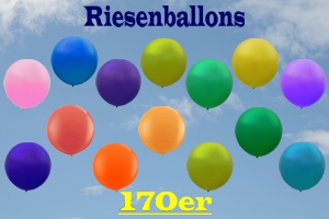 Riesenballons Rund 170 cm