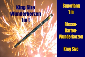 Wunderkerzen King Size 1 m