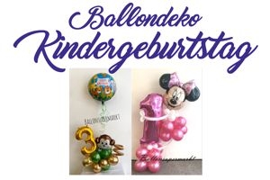 Deko-Bouquets Kindergeburtstag